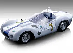 Maserati Birdcage Tipo 61 #7 Stirling Moss Winner Cuba GP (1960) Limited Edition to 85 pieces 1/18 Model Car by Tecnomodel
