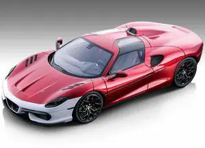 2021 Touring Superleggera Arese RH95 Red Metallic w/White Accents "Mythos Series" Ltd Ed to 80 pcs 1/18 Model Car by Tecnomodel
