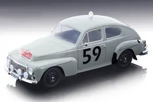Volvo PV 544 #59 Tom Trana/ Sune Lindstrom Rally Monte Carlo 1964 Ltd Ed 70 pcs 1/18 Model Car by Tecnomodel