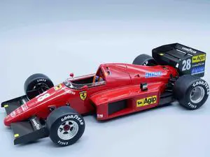 Ferrari F1/86 #28 Stefan Johansson  F1 "Brazilian GP" (1986) Ltd Ed to 170 pieces "Mythos Series" 1/18 Model Car by Tecnomodel