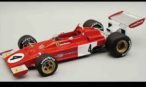 Ferrari 312 B3-73 #4 Arturo Merzario F1 "Monaco GP" (1973) Limited Ed to 150 pieces "Mythos Series" 1/18 Model Car by Tecnomodel