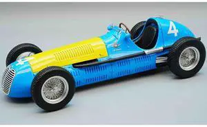 Maserati 4 CLT #4 Winner F1 "Pau GP" (1949) "Mythos Series" Limited Edition to 100 pieces Worldwide 1/18 Model Car by Tecnomodel