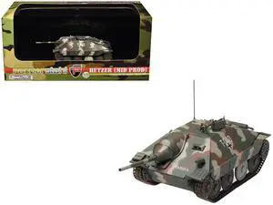 Hetzer (Mid Prod) Tank Destroyer "T-040, Marika, Balaton" (1945) German Army 1/72 Die Cast Model by Panzerstahl