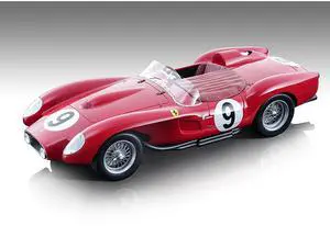 Ferrari 250 TR Pontoon-Fender #9 "24 Hours of Le Mans" (1957) Ltd Ed to 130 pcs 1/18 Model Car by Tecnomodel