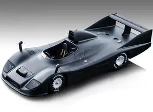 1977 Porsche 936 Matt Black Test Version "Mythos Series" Limited Edition to 60 pieces Worldwide 1/18 Model Car by Tecnomodel