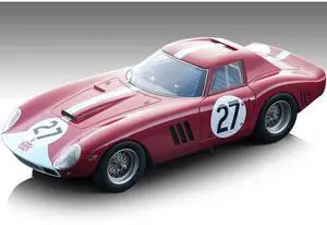 Ferrari 250 GTO #27 "Tourist Trophy" (1964) "Mythos Series" Limited Edition to 40 pieces Worldwide 1/18 Model Car by Tecnomodel