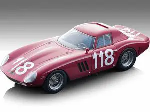 Ferrari 250 GTO #118 "Targa Florio" (1965) "Mythos Series" Limited Edition to 40 pieces Worldwide 1/18 Model Car by Tecnomodel