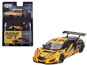 Honda NSX GT3 EVO22 #18 "Team UpGarage" "Super GT Series" (2023) Limited Edition 1/64 Diecast Model Car by Mini GT
