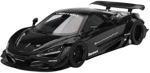 McLaren 720S "LB-Works" Black "Tokyo Auto Salon 2024" 1/18 Model Car by Top Speed