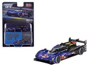 Cadillac V-Series.R #2 "Cadillac Racing" 3rd Place "24 Hours of Le Mans" (2023) 1/64 Diecast Model Car by Mini GT