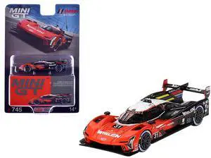 Cadillac V-Series.R #31 "Whelen Engineering Racing" Winner IMSA "12 Hours of Sebring" (2023) 1/64 Diecast Model Car by Mini GT