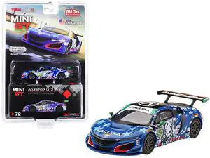 Acura NSX GT3 #93 "Statue of Liberty" 2017 IMSA Watkins Glen Ltd Ed 3,600 pcs 1/64 Diecast Car by Mini GT