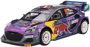 Ford Puma Rally1 #19 "M-Sport Ford WRT" Winner "Monte Carlo Rally" (2022) 1/18 Model Car by Top Speed