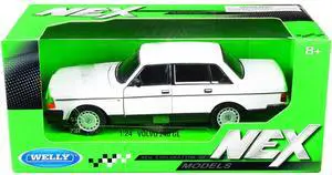Volvo 240 GL White "NEX Models" 1/24 Diecast Model Car by Welly