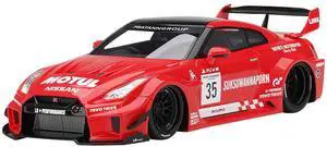 Nissan 35GT-RR Ver. 1 LB-Silhouette WORKS GT RHD (Right Hand Drive) #35 Infinite Motorsport 1/18 Model Car by Top Speed