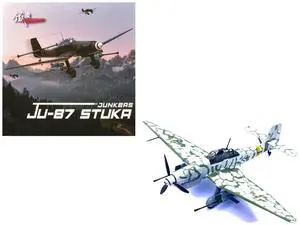 Junkers Ju 87G2 Stuka Bomber Aircraft "Pomerania" (1945) German Luftwaffe "Wing" Series 1/72 Diecast Model by Panzerkampf