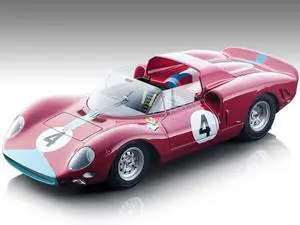 Ferrari 275 P2 #4 "Maranello Concessionaires" "Nurburgring 1000 km" (1965) "Mythos Series" Ltd Ed 1/18 Model Car by Tecnomodel