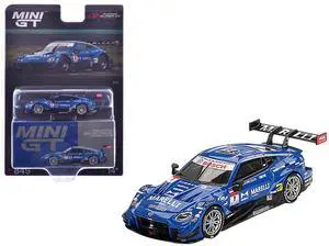 Nissan Z GT500 #1 Kazuki Hiramine - Bertrand Baguette "Team Impul" "Super GT Series" (2023) 1/64 Diecast Model Car by Mini GT