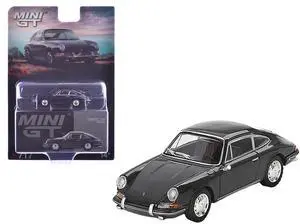1964 Porsche 911 Slate Gray Limited Edition 1/64 Diecast Model Car by Mini GT