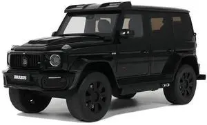 2023 Mercedes-Benz Brabus G800 4x4 Black 1/18 Model Car by GT Spirit