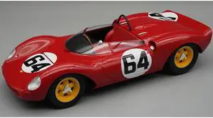 Ferrari 206 Dino SP #64 "Scuderia SEFAC" Winner "Hill Climb Freiburg - Schauinsland" (1965) 1/18 Model Car by Tecnomodel