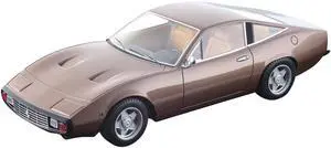 1971 Ferrari 365 GTC/4 Metallic Bronze w/ Beige Interior Mythos Series Ltd Ed 80 pcs 1/18 Model Car by Tecnomodel