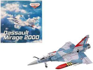 Dassault Mirage 2000-5F Fighter Aircraft "Corsica Squadron" French Air Force "Wing" Series 1/72 Diecast Model by Panzerkampf