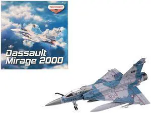Dassault Mirage 2000-5F Fighter Aircraft "2-FA, Cigognes" French Air Force "Wing" Series 1/72 Diecast Model by Panzerkampf