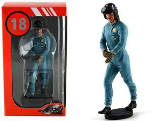 1964-1965 Graham Hill Walking with Helmet and Gloves On Figurine for 1/18 Diecast Model Cars by Lemans Miniatures