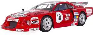 Ferrari 308 GTB Turbo #18 Facetti - Finotto 6H Silverstone (1981) "Mythos Series" Ltd Ed 100 pcs 1/18 Model Car by Tecnomodel