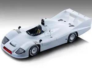1977 Porsche 936 Gloss White Press Version "Mythos Series" Limited Edition to 60 pieces Worldwide 1/18 Model Car by Tecnomodel