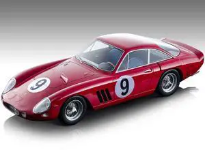 Ferrari 330 LMB #9 "24 Hrs Le Mans" (1963) "Mythos Series" Limited Edition to 70 pieces 1/18 Model Car by Tecnomodel