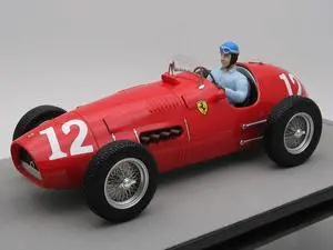 Ferrari 500 #12 Alberto Ascari Winner "F2 Italian GP" (1952) w/Driver Figure Ltd Ed to 100 pieces 1/18 Model Car by Tecnomodel