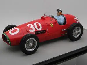 Ferrari 500 #30 Piero Taruffi Winner "F2 Swiss GP" (1952) with Driver Figure Ltd Ed to 55 pcs 1/18 Model Car by Tecnomodel