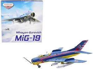 Mikoyan-Gurevich MiG-19S Farmer C Fighter Aircraft  Aerobatic Championships (1968) Wing Series 1/72 Diecast Model by Panzerkampf