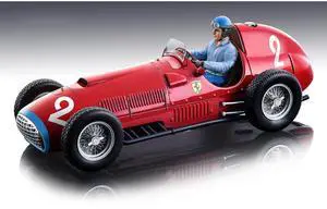Ferrari 375 #2 Alberto Ascari Winner F1 Italy GP (1951) w/Figure "Mythos Series" Ltd Ed to 95 pcs 1/18 Model Car by Tecnomodel