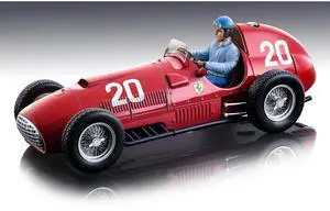 Ferrari 375 #20 Alberto Ascari F1 Swiss GP (1951) w/Driver Figure "Mythos Series" Ltd Ed to 60 pcs 1/18 Model Car by Tecnomodel