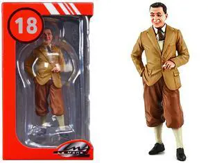 1934-1938 Jean Bugatti Standing Figure for 1/18 Scale Models by Le Mans Miniatures