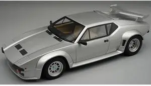 1982 DeTomaso Pantera GT5 Silver Metallic "Mythos Series" Limited Edition to 35 pieces 1/18 Model Car by Tecnomodel