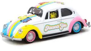 Volkswagen Beetle Low Rider "Mr. Men Little Miss" "Collaboration Model" 1/64 Diecast Model Car by Schuco & Tarmac Works