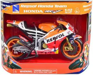 Honda RC213V Motorcycle #93 Marc Marquez "Repsol Honda Team" MotoGP (2015) 1/12 Diecast Model by New Ray