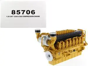 CAT Caterpillar G3616 Gas Compression Engine "High Line" Series 1/25 Diecast Model by Diecast Masters