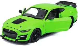 2020 Ford Mustang Shelby GT500 Bright Green 1/24 Diecast Model Car by Maisto