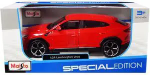 Lamborghini Urus Red "Special Edition" Series 1/24 Diecast Model Car by Maisto