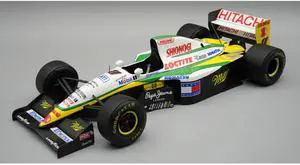 Lotus 109 #11 Alessandro Zanardi F1 "British GP" (1994) "Mythos Series" with Display Case 1/18 Model Car by Tecnomodel