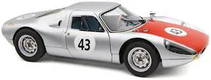 Porsche 904 Carrera GTS #43 Leon Dernier "500 km Spa" (1965) Limited Edition to 1500 pieces 1/18 Die Cast Model Car by CMC