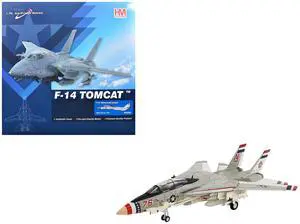 Grumman F-14A Tomcat Fighter Aircraft "Bicentennial Scheme, VF-124" (1976) US Navy 1/72 Diecast Model by Hobby Master