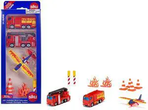 Fire Brigade 11 piece Set Diecast Model by Siku