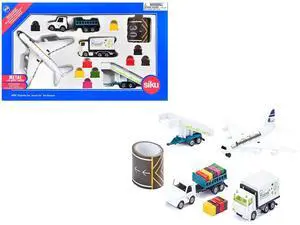 Airport 14 piece Set Diecast Model by Siku