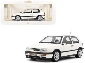 1996 Volkswagen Golf GTI Candy White "20 Years Anniversary Edition" 1/18 Diecast Model Car by Norev
